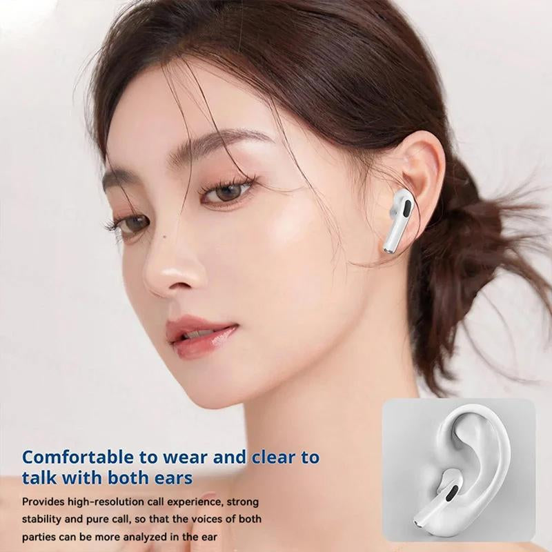 Bluetooth 5.4 Earphones 3D Stereo In-Ear Wireless Earbuds with USB-C Charging Case for Office, Sports, Study and Audio Calls, Long Battery Life, Portable Wireless Audio Headset