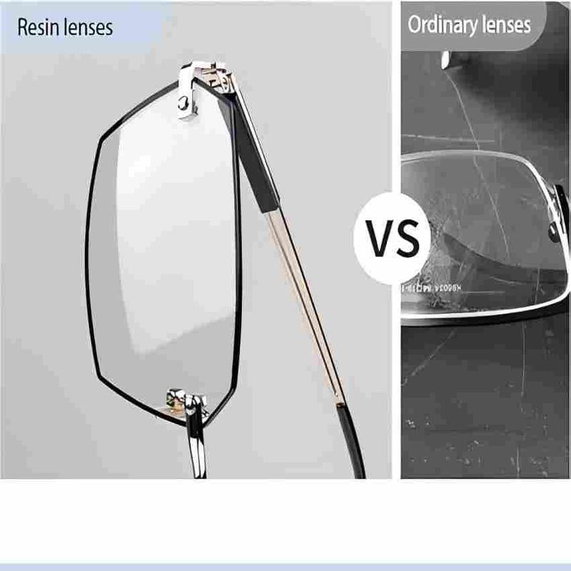 【2025】Photochromic Anti-Blue Light Reading Glasses Stylish Unisex Progressive Eyewear Clear Daily Lightweight UV Protection