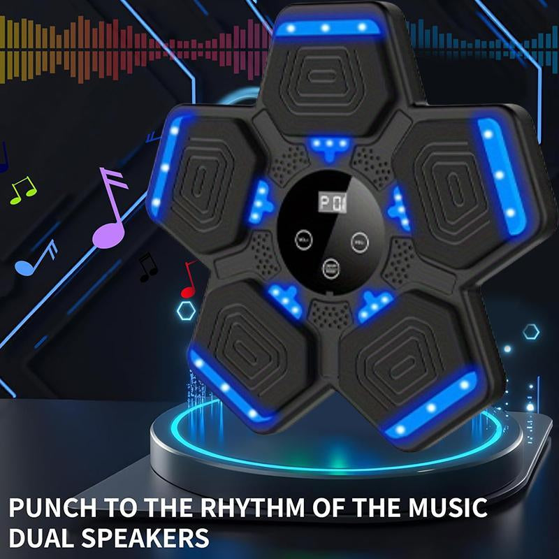 Boxing Pad Set, Boxing Gloves, Interactive Smart Boxing Machine, Wall-Mounted, Suitable for Indoor, Home, and Gym Use, Perfect as a Birthday or Christmas Gift.