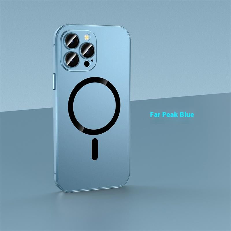 Applicable to Iphone 17 16 15 14 13 12 17 Promax Cases Anti-Fall Metal Frame Good Gift All-Inclusive Anti-Fall Phone Case Magnetic Ultra-Thin Iphone Case